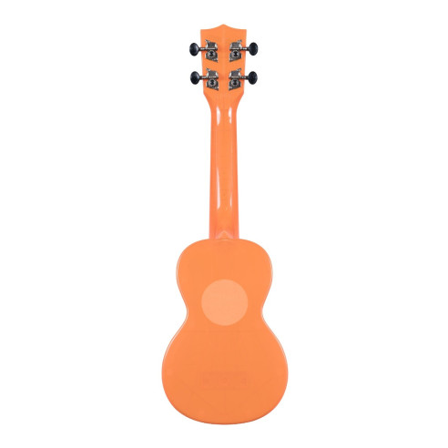 Ukelele Soprano Waterman Naranja Transparente