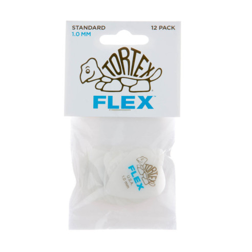 Pack 12 Púas Tortex Flex Standard 1,00mm