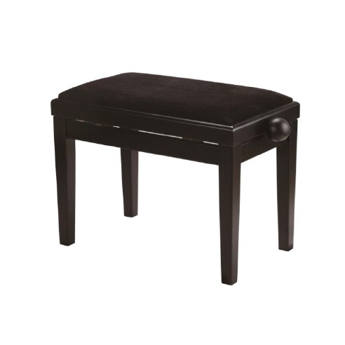 PB001 BANQUETA PIANO Regulable, Negro Mate 