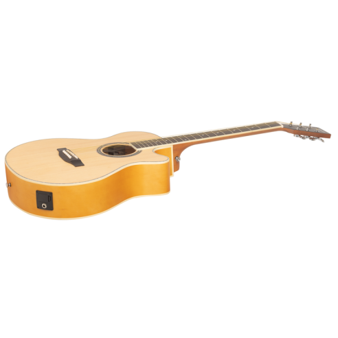 Indiana Guitarra Acústica Mini Jumbo Natural Mate