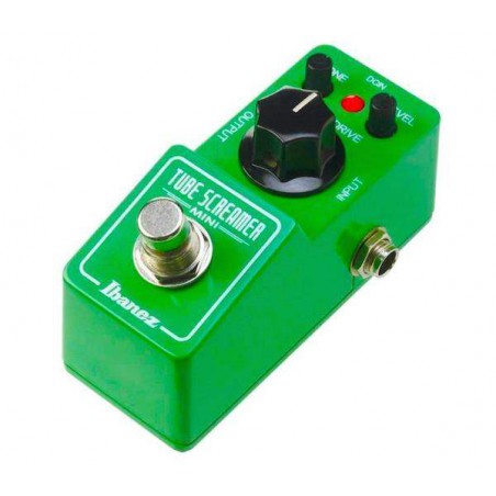 Pedal de efectos serie Tube Screamer Mini con controles de Drive, Tono y Level