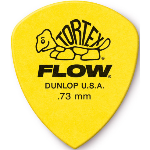 Pack 12 Púas Tortex Flow Standard 073mm