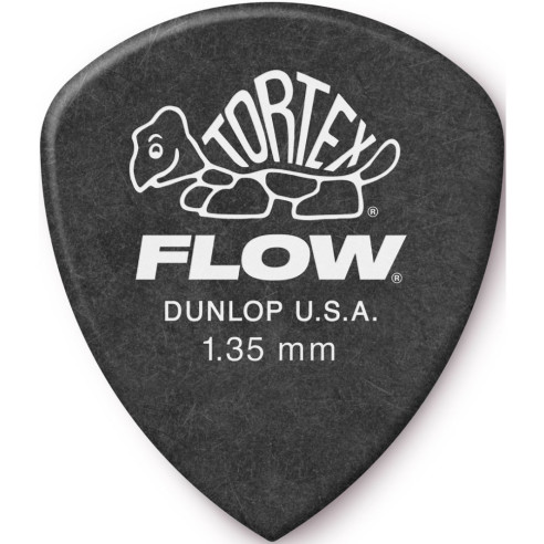 Pack 12 Púas Tortex Flow Standard 1.35mm