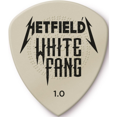 Bolsa 6 Púas HETFIELD WHITE FANG 1.00mm 