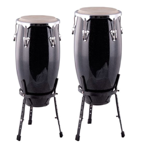 Congas 11 3/4"  12 1/2" Negras JBSH3BK