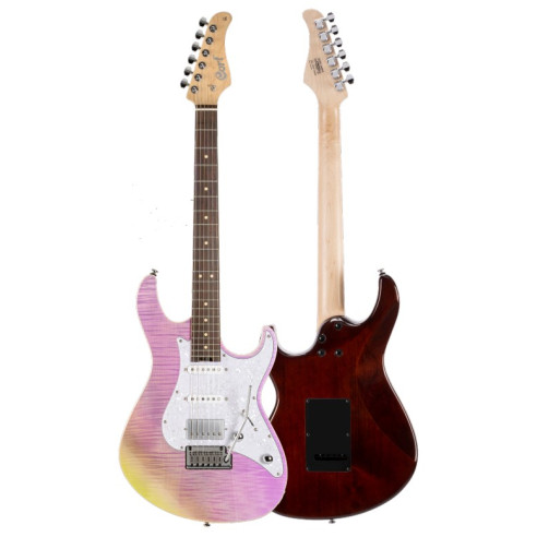 G280 SELECT TCP Guitarra Eléctrica Strato Tr Chameleon Purpl