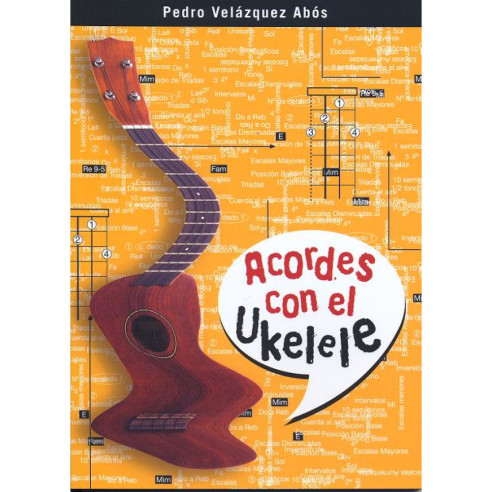 LIBRO Acordes con el Ukelele Pedro Velázquez