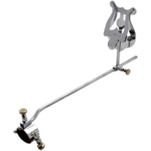 Atril de marcha Trombón Ajustable Ø19,5mm Cromado