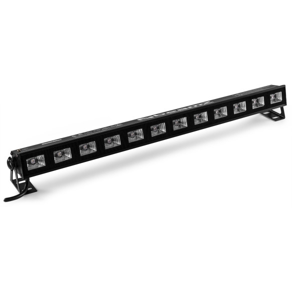 BUVW123 Barra Led 12X 3W Ultravioleta/Blanco 2-en-1