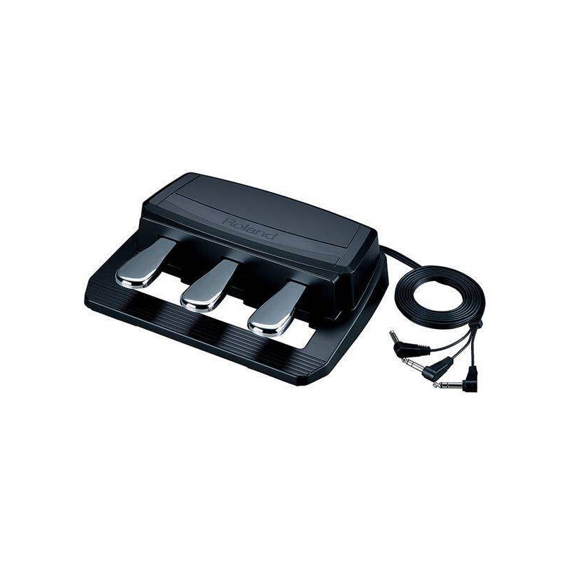 comprar pedalera para piano digital Roland, Pedalera con 3 pedales Roland RPU-3 compatible con RD800, FP-7F y RD700.