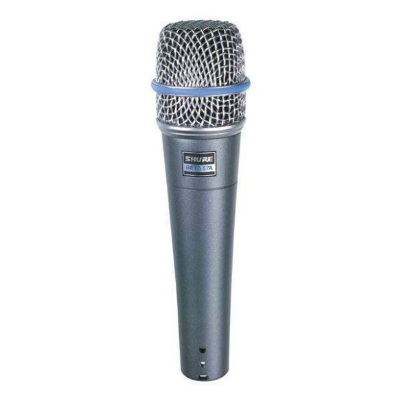 SHURE BETA 57A Micrófono para voz e instrumentos acústicos o eléctricos SHURE BETA 57A Micrófono para voz e instrumentos acústicos o eléctricos