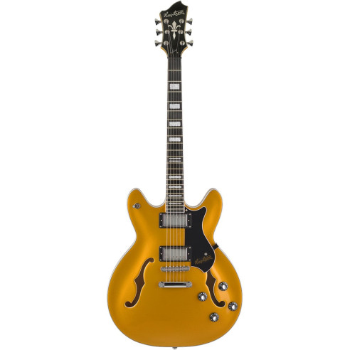 Viking Gold Justin York Guitarra Eléctrica Hollow Body