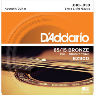 D' Addario Juego EZ900 Bronze 85/15 10-50