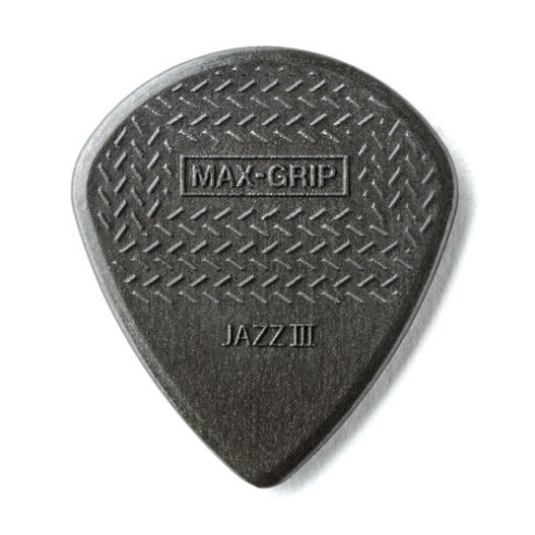 Pack 6 Púas Max-Grip Jazz Nylon carbon