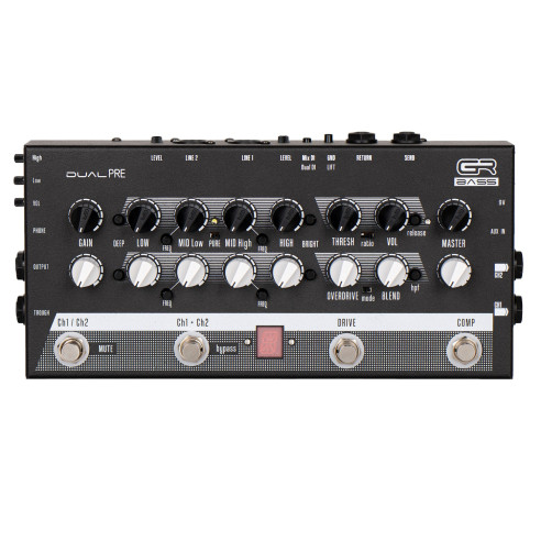 GR BASS DUAL PRE Preamplificador Bajo