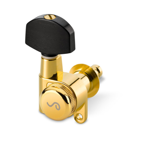 Clavijero M6 Eléctrica Locking 6L Dorado