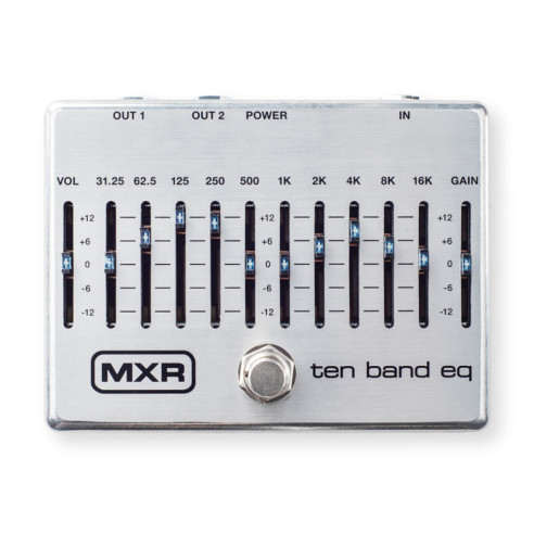 MXR EQ 10 Bandas Silver M108S 