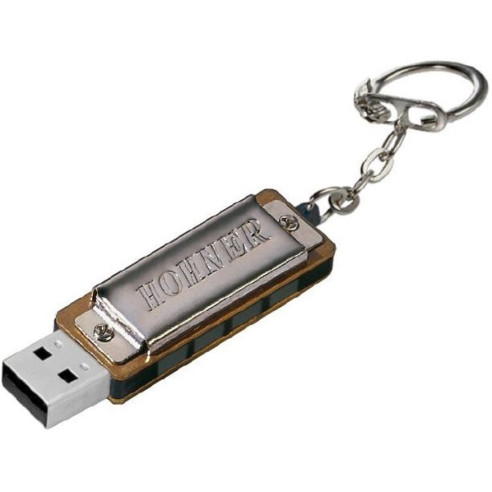 MINI HARP Armónica con Pendrive 8GB