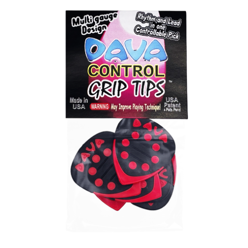 Bolsa 6 Púas 6024 Control Grip Tips Delrin