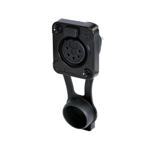 CON.- XLR CHAS.5P HEMB. NEGRO RRX5F-Z-001-1