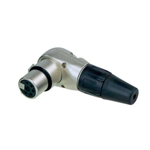 CONECTOR XLR 5P HEMBRA ACODADO RC5FR-D (B100)