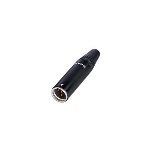 CONECTOR Tiny XLR 4P MACHO RT4MC-B-D (B100)