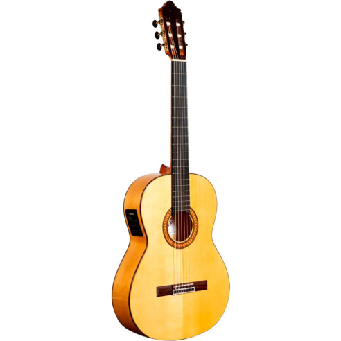 CE-500-S PRO-BLEND Guitarra Flamenca Electrificada 