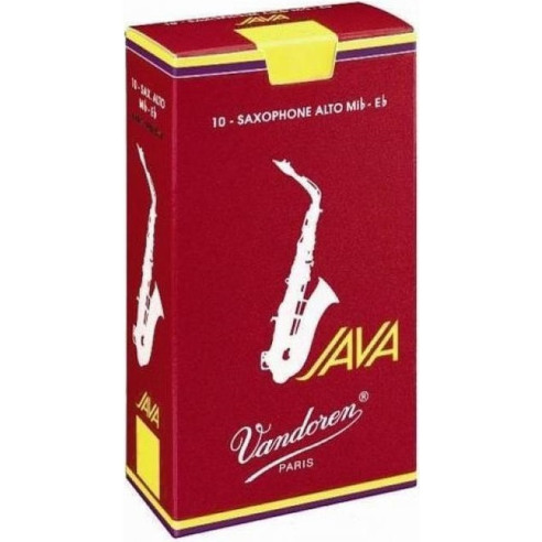 Caja 10 cañas Saxo Alto Java Roja nº2