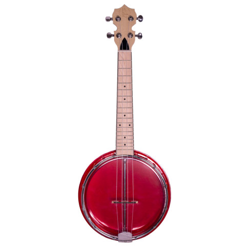 BB400R Banjolele 4 Cuerdas Rojo