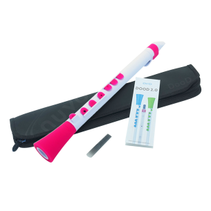 NUVO N-430DWPK DOOD 2.0 Clarinete Plástico Blanco y Rosa