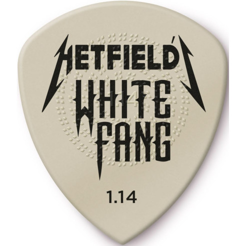 Bolsa 6 Púas HETFIELD WHITE FANG 1.14mm 