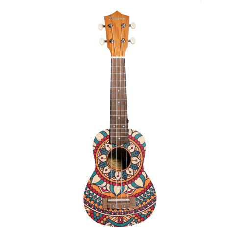 B1E-CM Ukelele Soprano Circus Mandala