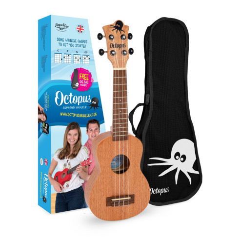 OCTOPUS UK-205NAT Ukelele Soprano Natural