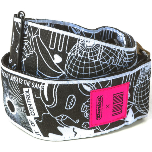 Dunlop ILD-11 Correa Guitarra/Bajo I LOVE DUST Robot Heart