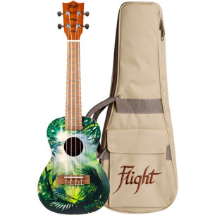 Flight AUC-33 Ukelele Concierto Jungle