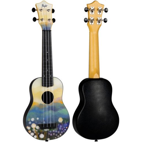 FLIGHT TUS-30 Ukelele Soprano Travel Dandelions