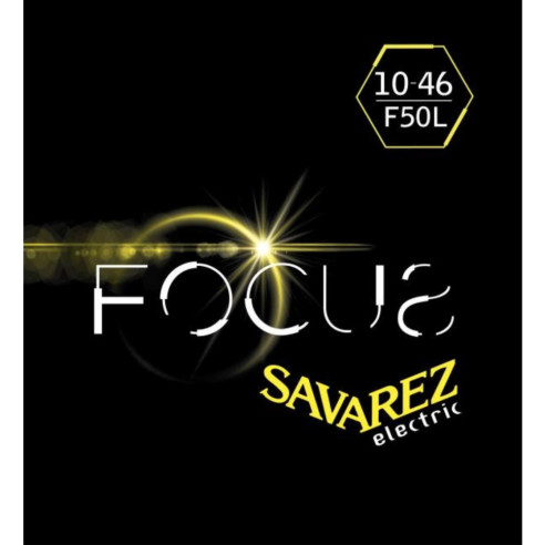 SAVAREZ FOCUS F50L Juego Cuerdas Guitarra Eléctrica 010-046