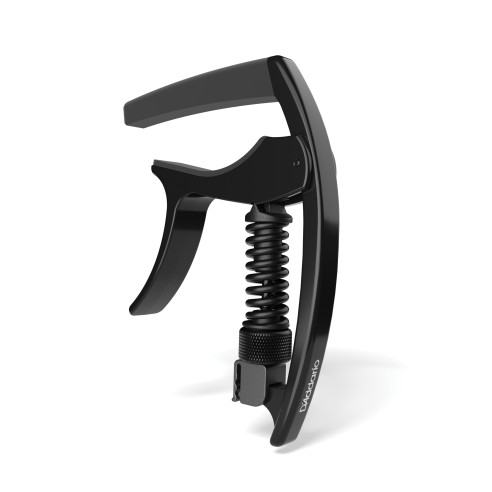 Capo NS Tri-Action de D'Addario, negro.