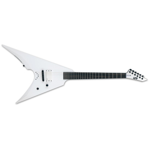 LTD Arrow-NT ARCTIC METAL - Snow White Satin Guitarra Eléctrica