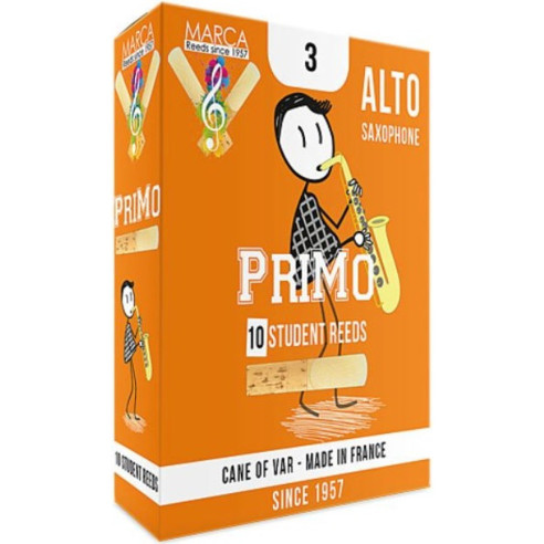 MARCA PRIMO Caja 10 Cañas Saxo Alto 3