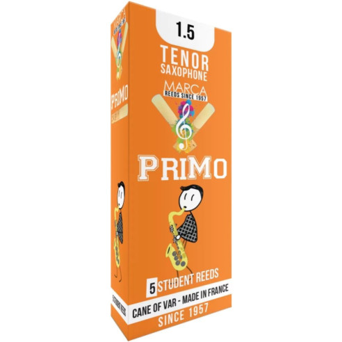 MARCA PRIMO Caja 5 Cañas Saxo Tenor 1½