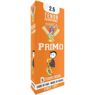 MARCA PRIMO Caja 5 Cañas Saxo Tenor 2½
