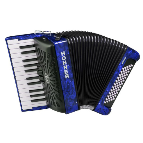 Bravo II 60 Azul A16982 Acordeón de piano Cromático 