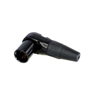CONECTOR XLR 5P MACHO ACODADO RC5MR-B 2
