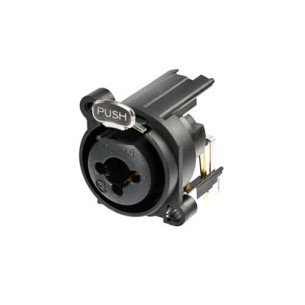 CON.-COMB XLR 3P CHAS.HEMB. HORIZ. RCJ9FA-H (B100) 2