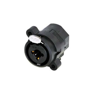 CON.-COMB XLR 3P CHAS. HEMB.VERT. RCJ10FI-V (B100) 2