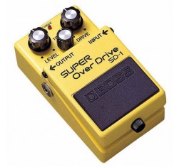 Pedal SD-1 Super Overdrive, un pedal que nos da unos sonidos calidos de saturación de válvulas. 2