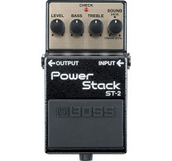 Pedal Boss ST-2 Power Stack, auténticos sonidos de amplificación en stack desde un pedal compacto.