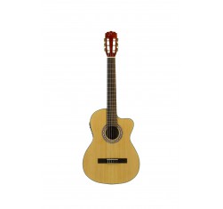 Guitarra Clásica Electrificada QGC-20CE
                                